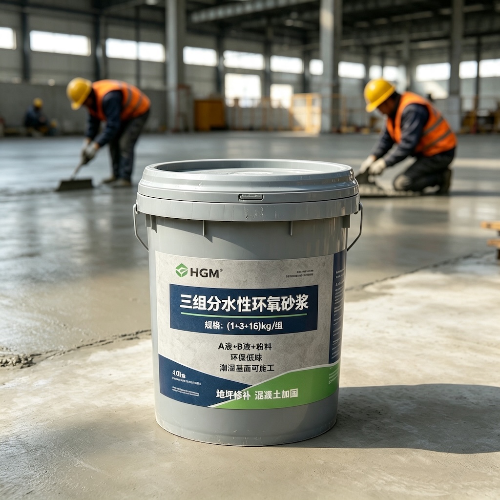 杨陵三组份水性环氧砂浆
